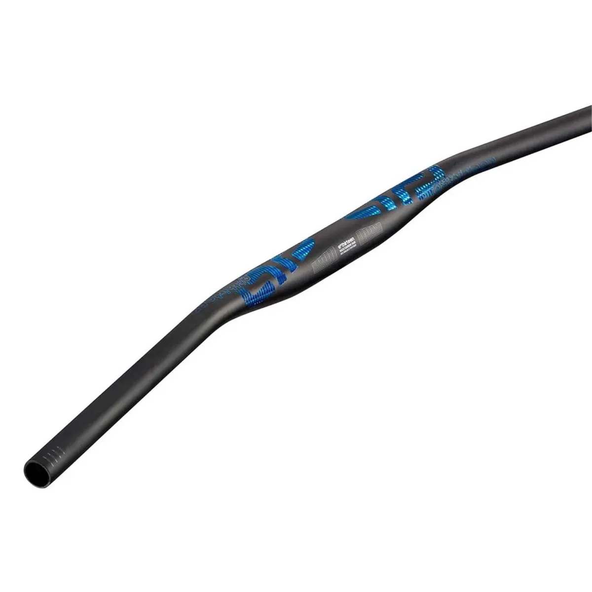e*thirteen Race Carbon Riser 35 Ø | Rise 35mm, width 800mm, blue