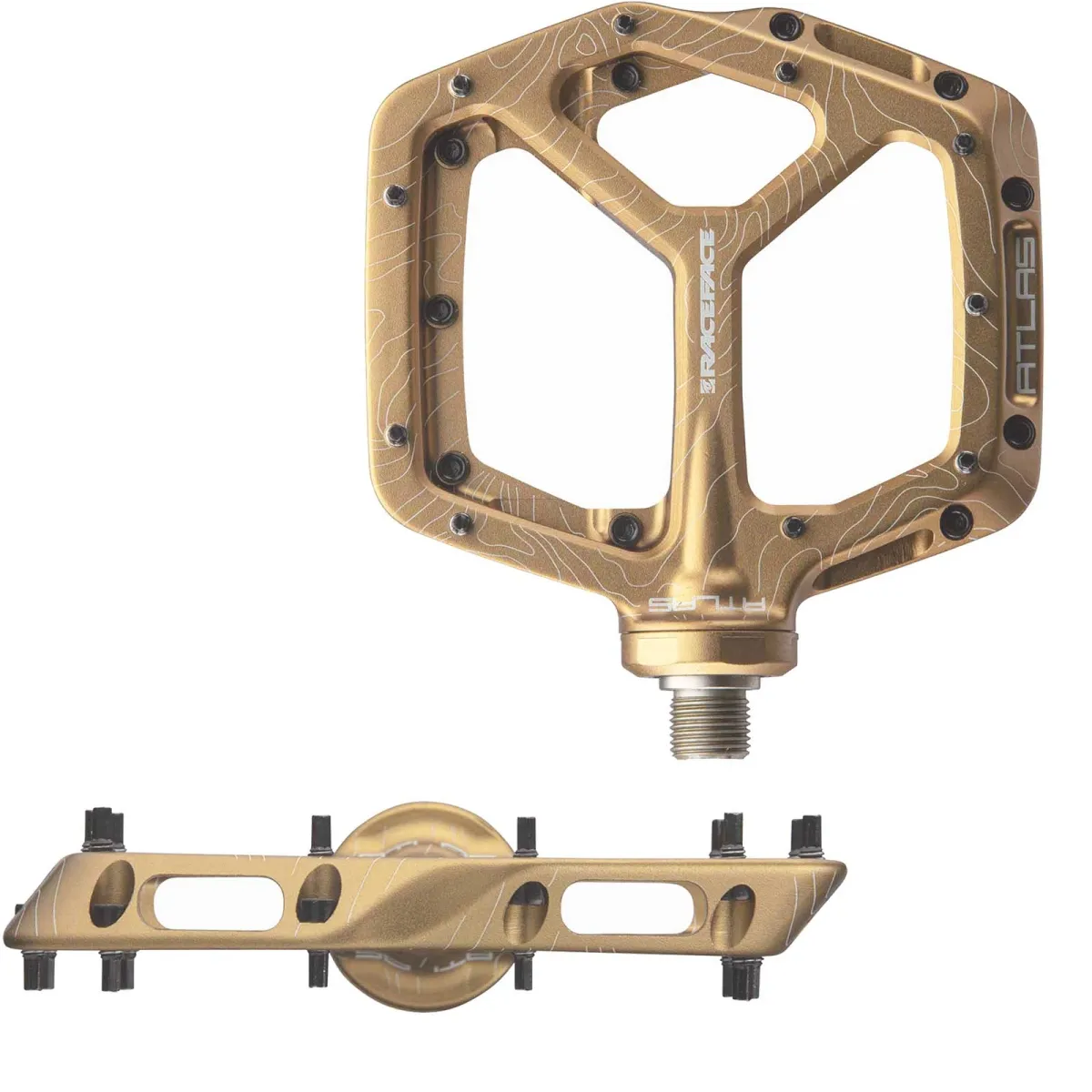 Race Face Atlas Platform Pedals Gold