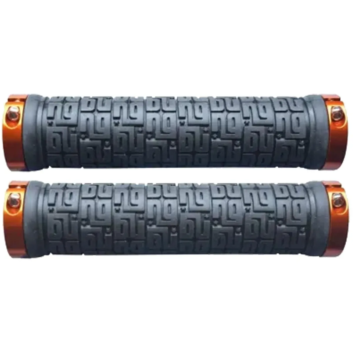 NG Sports Tulsee Lock-On Handlebar Grips – 140 x 31.5 mm orange