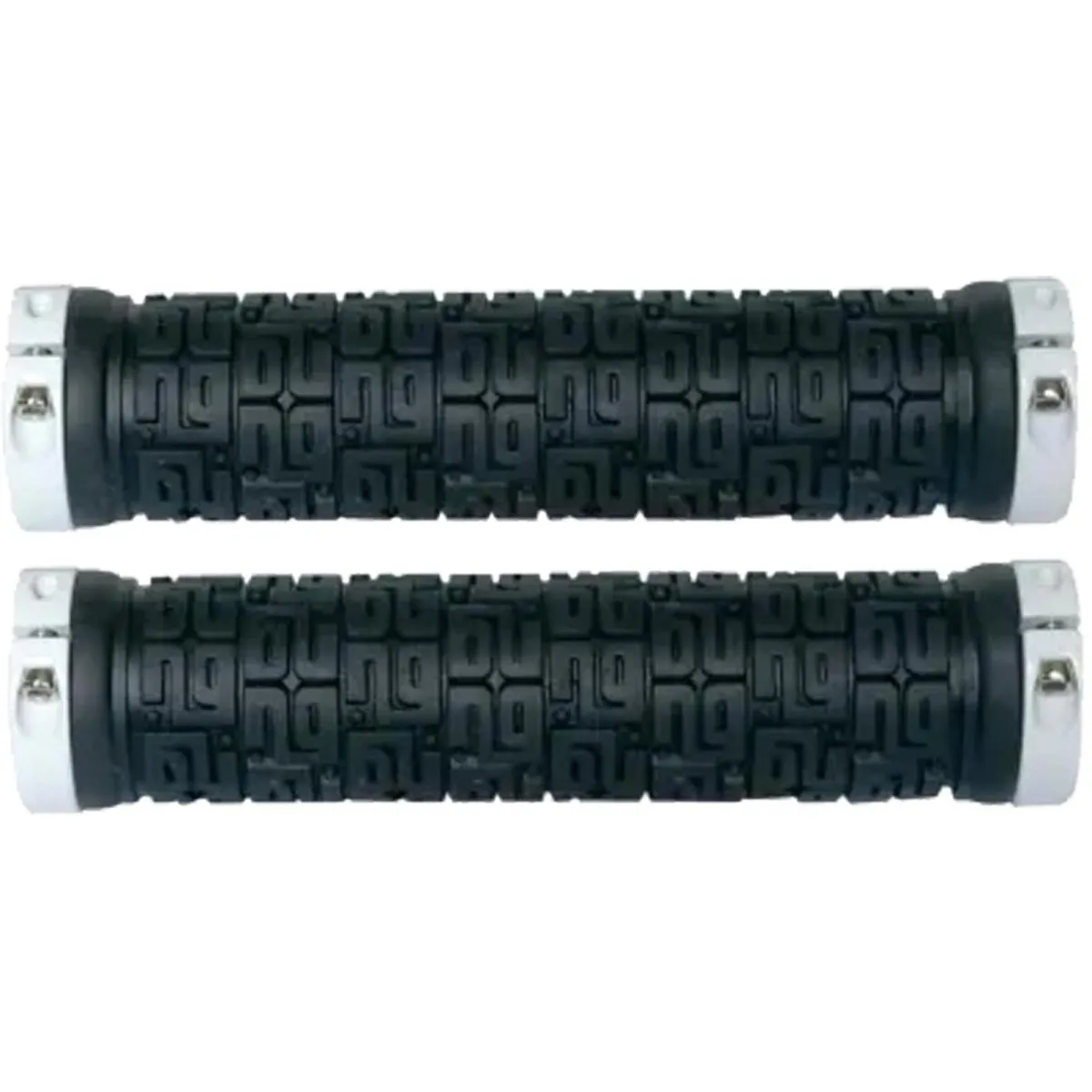 NG Sports Tulsee Lock-On Handlebar Grips – 140 x 31.5 mm, white