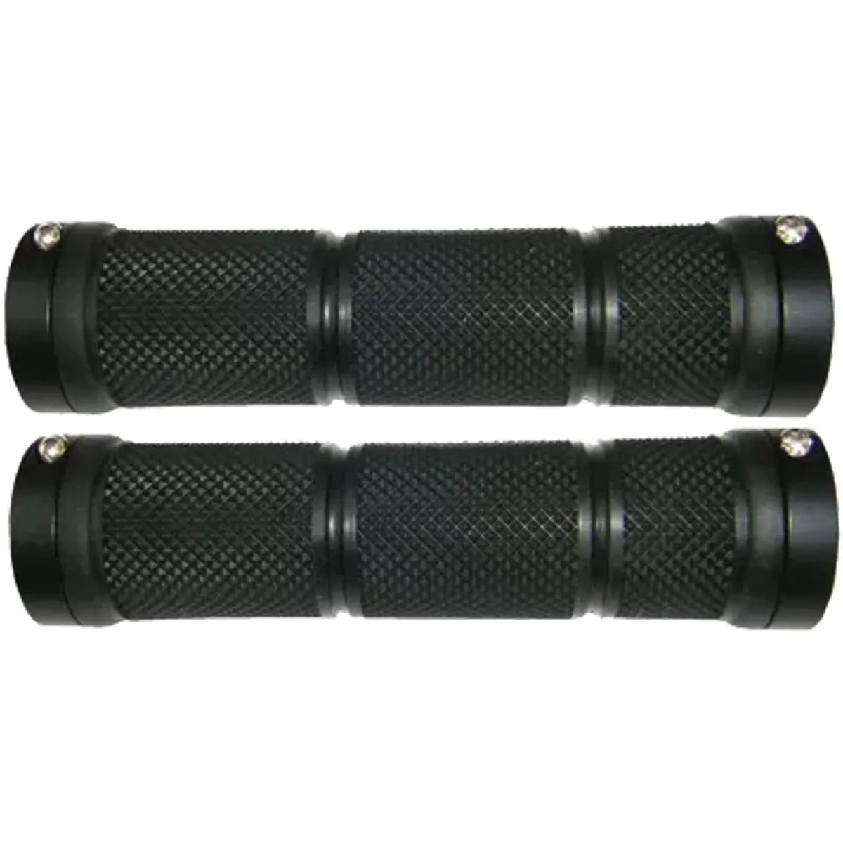 NG Sports Twaree Lock-On Handlebar Grips – 130x34mm, screw-on, black