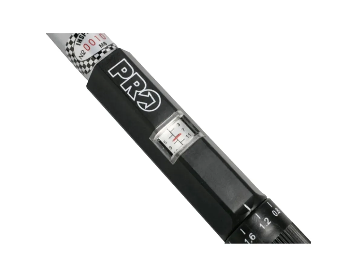 PRO 3-15Nm 1/4-inch torque wrench set including storage box