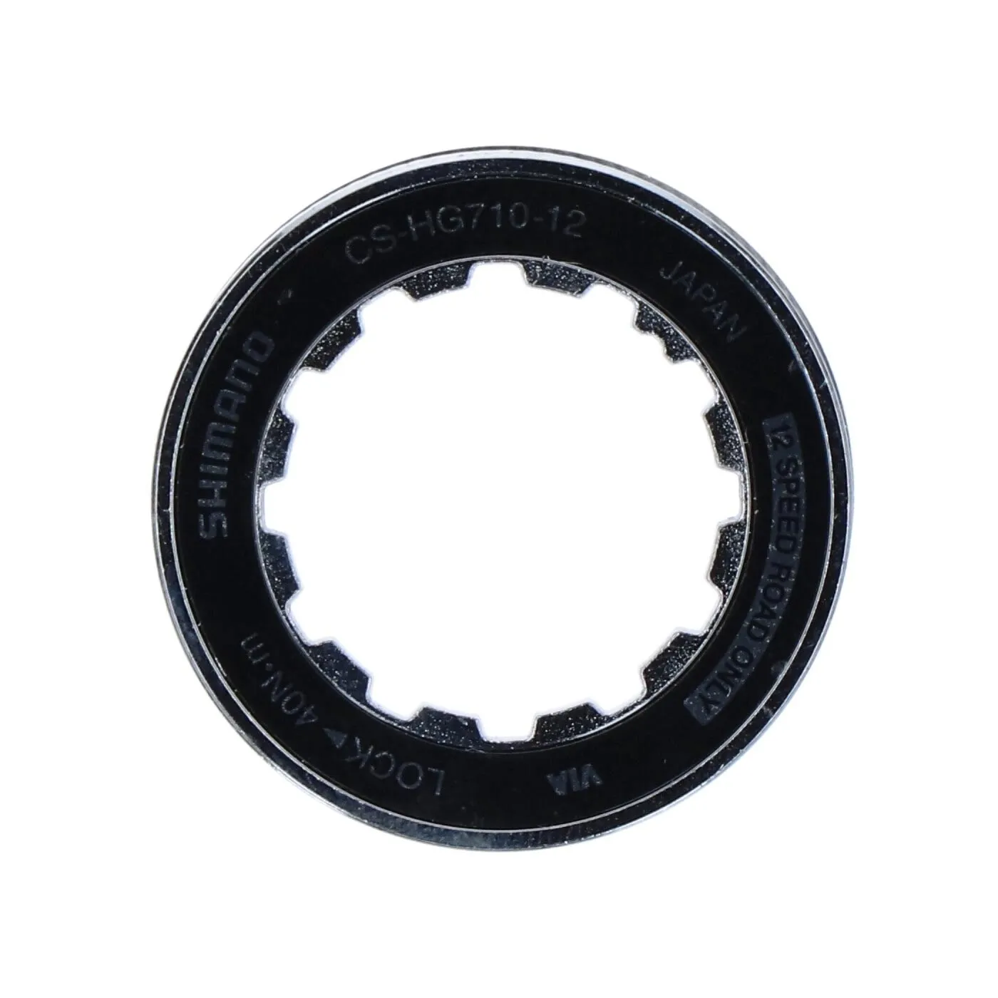 Shimano 105/GRX CS-HG710 12-speed cassette spare part | Lock ring with washer No. 1