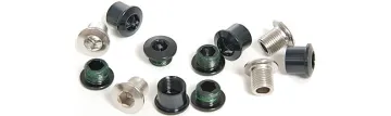 Truvativ Noir Chainring Bolts, Black Set