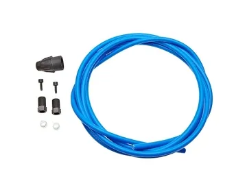 Avid Code - Juicy 3 - Elixir 3 Disc Brake Hose 200 cm, 0° Connector, Blue