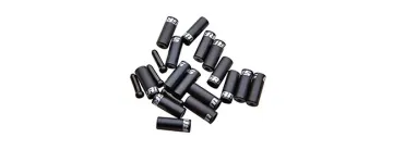 Sram Ferrule Aluminium End Cap Set, Black