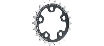 TA Specialite chainring, 58 links, black, 3-speed, 22 teeth