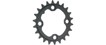 Shimano XT 22-tooth chainring FC-M760, black, 9-speed, 64-tooth circle – limited stock