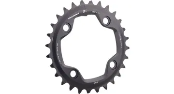 Race Face Turbine chainring, 26 teeth, black, 80 mm – limited stock