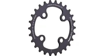 TA Specialite Cross chainring, 26 teeth, 80 mm, black