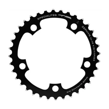 TA Specialite Zephyr Compact Chainring, black, 110 mm bolt circle, 2-speed, 36 teeth