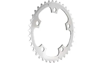 TA Specialite Zehpyr chainring, 34 teeth, 110 mm bolt circle, silver, centre