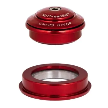 Chris King InSet i2 Tapered Headset 1 1/8 - 1.5 inches red | red ZS44/28.6 - ZS56/40