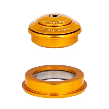 Chris King InSet i2 Tapered Headset 1 1/8 - 1.5 inches, gold | gold ZS44/28.6 - ZS56/40 - Limited stock