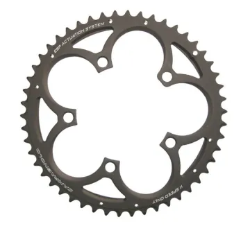 Campagnolo Super Record 11-speed 50-tooth chainring, grey, 110mm chainline