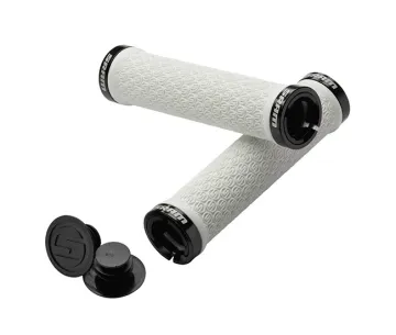 SRAM Locking Grips, white