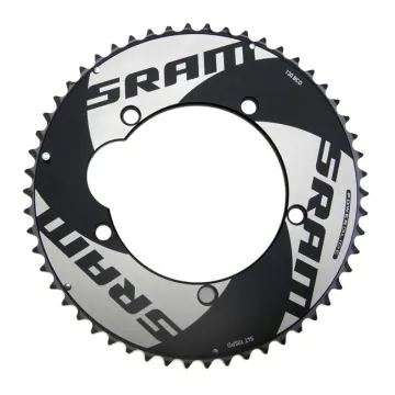 SRAM Red TT chainring, 55 teeth, 130mm bolt circle, 5-arm, non-hidden-bolt, 10-speed