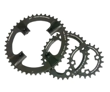 Stronglight ct² chainring, 44 teeth, 104 LK, XTR FC-M970, black