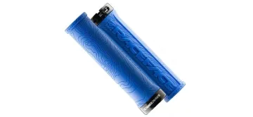 Race Face Half Nelson Lock On Handlebar Grips 29 mm Colour: blue