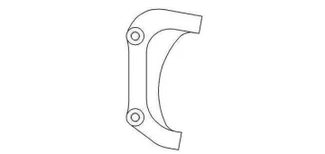 Formula Adapter, R.S. Boxxer for: VR 220 mm disc – remaining stock