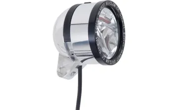 Schmidt Son Edelux II bicycle light, silver, 60 cm cable, 100 lux