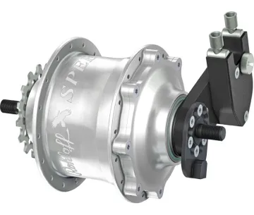 Rohloff Speedhub 500/14 TS EX OEM Tandem silver 36-hole