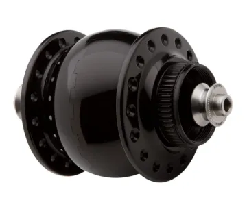 Schmidt SON 28 Hub Dynamo Disc Centerlock, black anodised, 32-hole