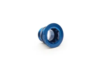 Race Face crank bolt 18 mm NDS Cinch 30 blue