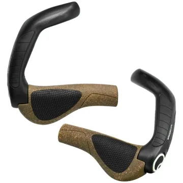 Ergon GP5 Lock On Handlebar Grips BioKork Size S