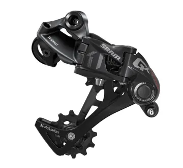 Sram GX rear derailleur 11x1-speed X-Horizon black-red