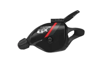Sram GX Trigger Shift Lever 2-speed left black-red