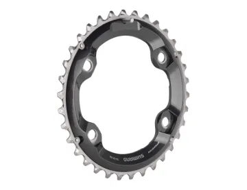 Shimano XT FC-M8000 chainring, 34 teeth, 96 links, 2-speed