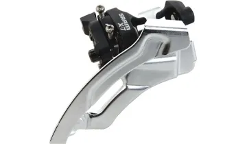 SRAM X.7 Front Derailleur, Low Clamp, 34.9 / 31.8 mm, Dual Pull, 9x3-speed, grey – Last few in stock