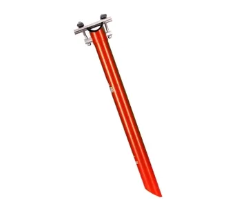 Tune Starkes Stück Aluminium seatpost 0 mm offset 31.6 x 340 mm red