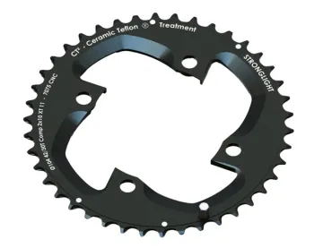 Stronglight ct² MTB 2x10 FCM785 LK 104 black 39-tooth chainring