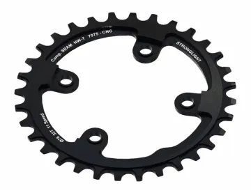 Stronglight chainring for Sram X01 cranksets, 38 teeth, 104 mm chainline, 1x11, black