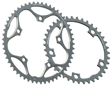 Stronglight Type 130 S Aluminium 5083 Road Bike Chainring 50 Teeth 5-Arm 130 Lk Silver