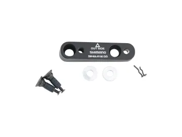 Shimano Disc Adapter Flat Mount | Rear wheel 160 mm, including screws