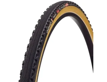 Challenge Chicane Pro Cross tubular tyre 300 TPI handmade tubular 33x622 black-brown