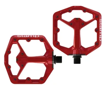 Crankbrothers Stamp 7 Platform Pedals, red, small