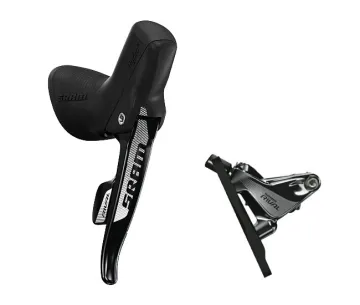 Sram Rival 22 Disc 11-speed shift/brake lever + Flat Mount brake 95cm cable