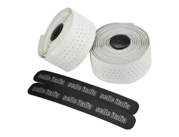 Selle Italia Smootape Classica leather handlebar tape, white