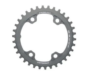 Stronglight HT³ XTR FC-M9000-9020 chainring, grey, 96 links, 11x1-speed, 30 teeth