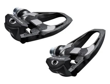 Shimano DURA-ACE SPD-SL PD-R9100-E Pedals Carbon 4 mm longer axle incl. SM-SH12