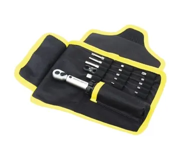 Pedro’s Demi 1/4-inch torque wrench with bits and pouch