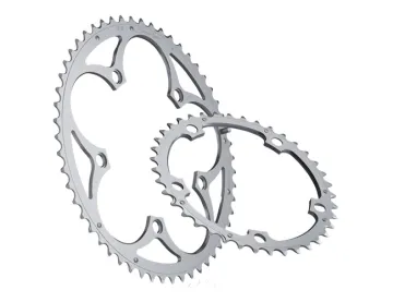 Miche Supertype BCD chainring Shimano + Sram 130 LK internal 9-10-speed silver 44 teeth – remaining stock