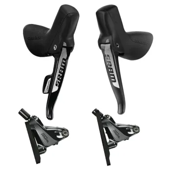 Sram Rival 1 Disc Set: 11-speed shift/brake lever + flat-mount brakes