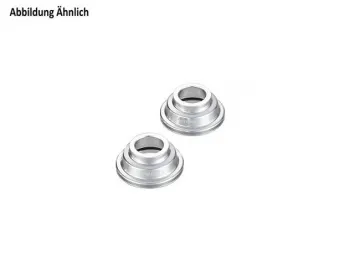 e"thirteen End Stop Kit for Rear Hub, Silver