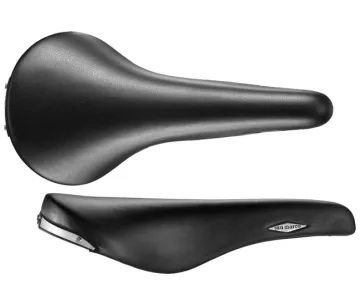 Selle San Marco Rolls Saddle Bootega Black, Titanium Frame