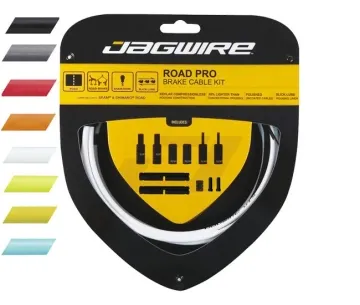 Jagwire Road Pro Brake Cable Set, Orange